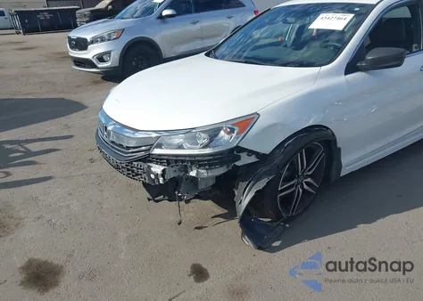 2017 Honda Accord Sport из США, поврежденный, VIN 1HGCR2F57HA124047